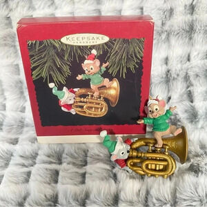 Hallmark‎ Keepsake Ornament Tuba Christmas A Little Song and Dance 1996